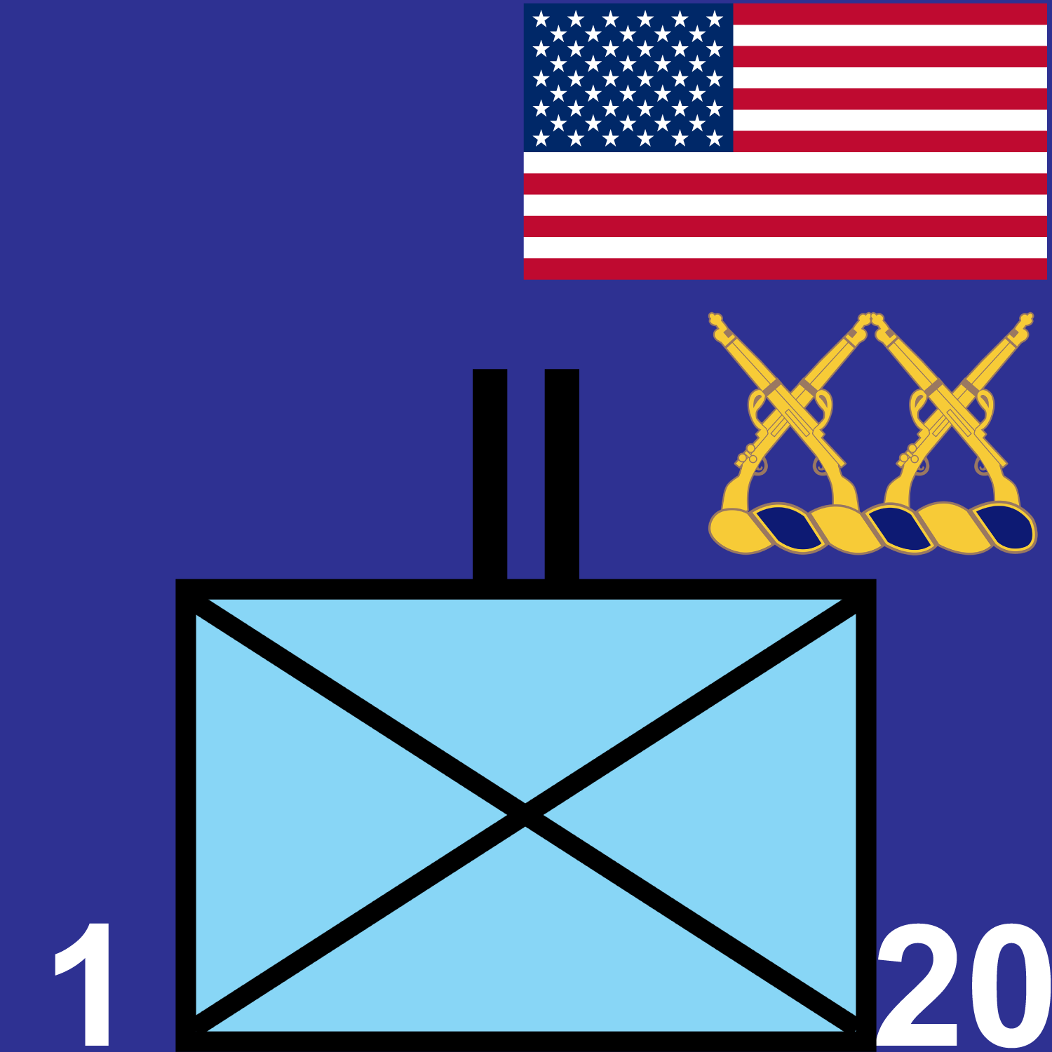 1st Battalion, 20th Infantry Regiment icon